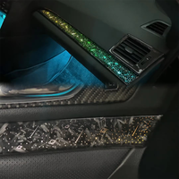 Pencahayaan Interior Mobil untuk Subaru Outback/Legacy Model 2009-2015 BM/BR/BRF/BRG Kit Dekoratif LED 64-Warna 12V