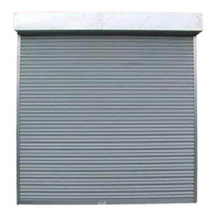 Portes de garage à enroulement en aluminium isolées de haute qualité, portes à enroulement automatiques pour bâtiments commerciaux et industriels