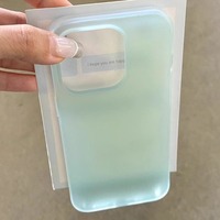 Coque de téléphone portable en TPU souple ultra-fine, semi-transparente et mate, en promotion pour iPhone 17 16 15 14 13 12 11 Pro Max 7 8 Plus Xs Max XR