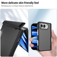Étui de luxe pliable pour téléphone avec protection intégrale de la charnière, antichoc, protection contre les chutes et protection d'écran en verre trempé pour iPhone Duo
