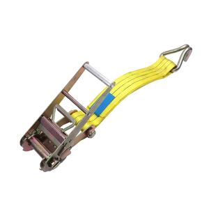 8tラチェットタイダウンロック可能なラチェットタイダウンストラップ、ダブルフック付き - Product Image 3