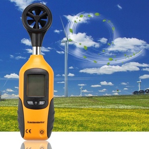 เครื่องวัดความเร็วลมแบบพกพา รุ่น HT-81 มินิ พร้อมก้านวัดทิศทางลมและเทอร์โมมิเตอร์ ขายดี - Product Image 5