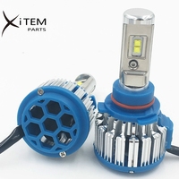 Lampu Mobil LED T1 Super Terang H1 H3 H4 H7 H11 Hb3 Hb4 Daya Tinggi 70W 6000K 7000 Lumen untuk Mobil Sepeda Motor Lampu
