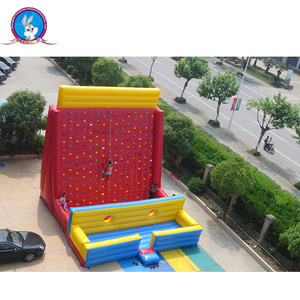 Mur d'<span class=keywords><strong>escalade</strong></span> gonflable d'extérieur à succès pour adultes et enfants 6x8x8m 0,45-0,55mm PVC Portable - Product Image 2