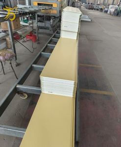 <span class=keywords><strong>Teja</strong></span> Sándwich de Acero Galvanizado de Diseño Moderno para Pared Exterior y Techo, Resistente al Fuego/Agua, Fácil Instalación para Hoteles y Móviles - Product Image 2