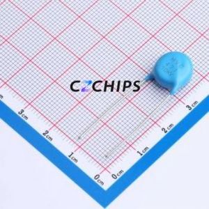 Condensador cerámico de disco de orificio pasante HVC-10KV-DL12-F10-471K, componente de orificio pasante (THT), P=10mm - Product Image 1