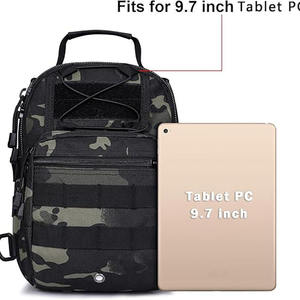 Free sample <b>Kango</b> Tactical Gear Pouch Chest Rig Multi Functional Hang Bag Vest Laser Cut Training Chest Rig - Product Image 4