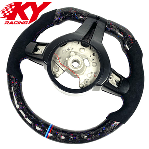 Customized <b>car</b> <b>interior</b> accessories carbon fiber leather LED racing style steering wheel for BMW F10 F30 F20 F22 F25 X3 X5 M3 M5 - Product Image 3