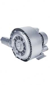 พัดลมแรงดันสูงแบบสองระดับสามเฟสขนาดเล็ก ปั๊มลมแบบวอร์เท็กซ์ เครื่องเป่าลมแรงดันสูง - Product Image 2