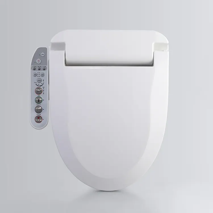 Foheel — siège de toilette électronique intelligent, avec veilleuse, bidet, avec eau chaude et froide, lavage à sec