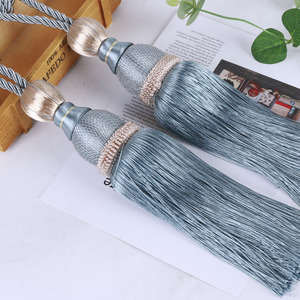 Accessori decorativi classici lussuosi per <span class=keywords><strong>tende</strong></span> con nappine per <span class=keywords><strong>tende</strong></span> <span class=keywords><strong>fasce</strong></span> per <span class=keywords><strong>tende</strong></span> con frangia - Product Image 5