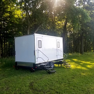 Rimorchio WC Mobile per Esterni, Servizi Igienici Portatili, Toilette Mobile per Esterni - Product Image 1