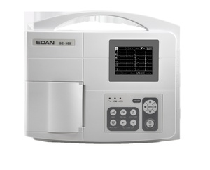 เครื่องตรวจคลื่นไฟฟ้าหัวใจสัตว์ Edan รุ่นขายดีที่สุด SE-300 และ SE-100 แบบพกพา 3 ช่องสัญญาณ สำหรับห้องผ่าตัด - Product Image 4