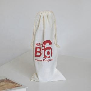 Sac à cordon en toile personnalisé avec poignée en sangle - Biodégradable et réutilisable - Product Image 3
