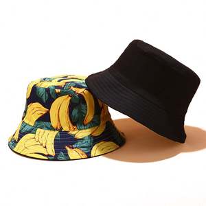 Sublimation Print Flat <b>Hat</b> Summer Pineapple <b>Bucket</b> <b>Hat</b> - Product Image 5