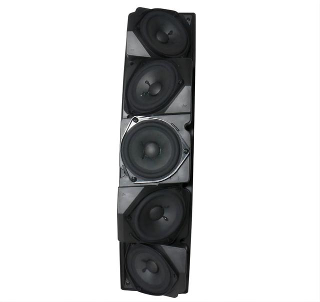 V Low-Impedance Wall Speaker Featuring Adjustable Sound Coverage in Demanding Commercial Installations Wall Speaker