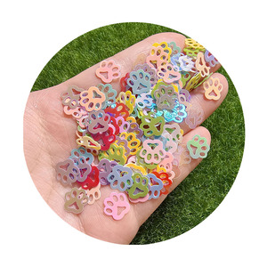 500g de Lentejuelas Sueltas con Diseño de Pata de Gato para Manualidades con Slime, Decoración de Uñas, Confeti y Accesorios - Product Image 1
