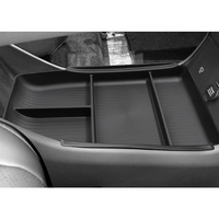 Boîte de rangement inférieure pour console centrale Geely EX5, accessoire en plastique ABS, organisateur de console centrale, accessoires intérieurs