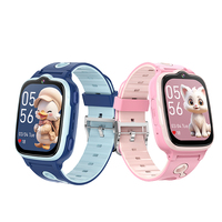 Reloj Inteligente W19 con Tarjeta SIM 4G, Pantalla Cuadrada de 1.83 Pulgadas, 650 mAh, Posicionamiento LBS+WiFi, Botón SOS, Videollamada, Reloj Inteligente para Niños 2026