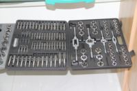 Kit d'outils rotatifs GOLDMOON 121 pièces, ensemble d'outils à main, vente chaude, haute qualité, kit d'outils en gros, taraud et filière