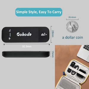 GOKODO-enrutador WiFi inalámbrico U8-12, 4G, USB, Wingle, MDM9X07, antena externa, compatible con 4G, CAT4, módem Lte, 150Mbps, Dongle USB - Product Image 2