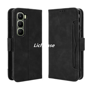 Lichicase <span class=keywords><strong>เคส</strong></span>มือถือแบบฝาพับมีกระเป๋าเงินระบบแม่เหล็กเคสใส่บัตรเครดิตสำหรับ itel A50C A90 <span class=keywords><strong>A80</strong></span> A06 S25 S25<span class=keywords><strong>ฝา</strong></span>หลังแบบพิเศษ - Product Image 3