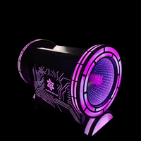 Mesa de DJ de Metal con Logotipo Personalizado al por Mayor, con Reproductor de Discos LED para Bares y Discotecas - Acción de Gracias, Navidad y Año Nuevo