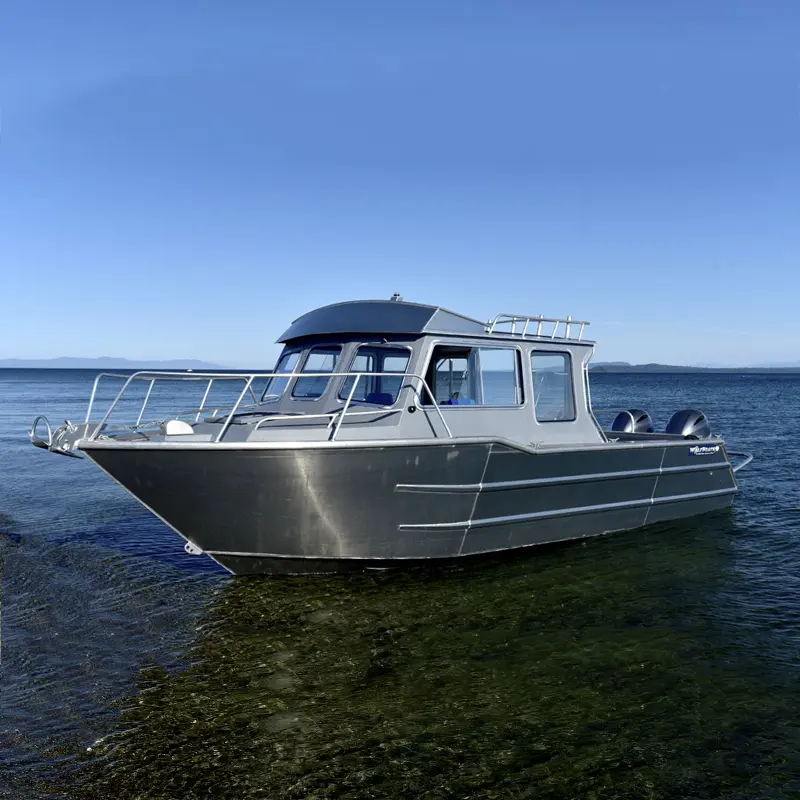 2022 New Trend Factory Hot Selling 21ft Hardtop Kabine Aluminium Fischerboot zu verkaufen