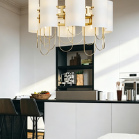 Luminaire d'intérieur nordique personnalisé, éclairage pour escalier, chambre à coucher, couloir, lampe suspendue, décoration simple pour la maison, lustre de luxe