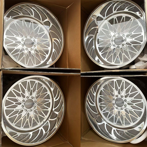 ล้ออัลลอยด์อะลูมิเนียม 6061-T6 ชุบโครเมียม สำหรับรถออฟโรด ขนาด 24x14 ยี่ห้อ American Force Wheels - Product Image 6