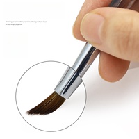 Triangle d'ongles peint stylo à ongles photothérapie bavure balayage brosse cristal porte-stylo Salon de manucure crochet spécifique stylo
