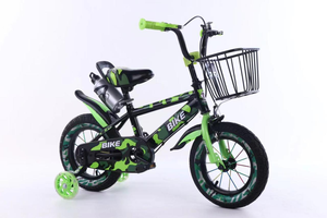 Factory Direct Cool Kids Bike pour garçons de 3 à 12 ans avec roues d'entraînement et garde-boue pour bouteilles - Product Image 4