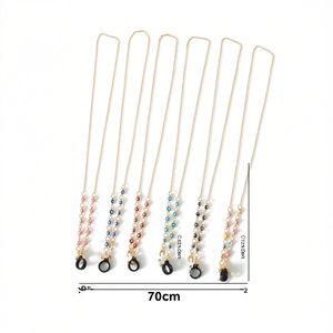 Chaîne à trois fonctions de 70 cm pour étuis et sacs à lunettes - Product Image 2