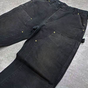 مخصص مصنع الدنيم الثقيلة قماش البط مزدوجة الركبة الجبهة نجار السراويل التكتيكية تزلج العمل السراويل تويل السراويل البضائع - Product Image 4