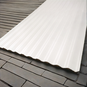 Hojas de sol corrugadas transparentes y pérgola cubierta con techo en relieve de PC - Product Image 2