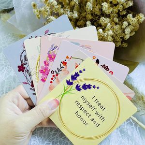 Personalizzato positivo ispiratore della Bibbia verso se stessi carte di amore numero messaggio e oracolo carte personalizzate <span class=keywords><strong>carta</strong></span> di affermazione per le donne degli uomini - Product Image 4