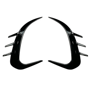 Autocollants de canards arrière pour Mercedes-Benz GLC-Class X254 2023+, texture carbone noir piano, adhésifs pour ailes de voiture - Product Image 5