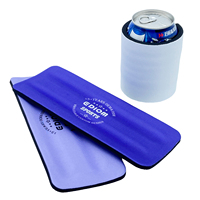 Refroidisseur de canettes et porte-canettes personnalisables avec logo pour mariage, OEM