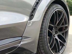 <span class=keywords><strong>Kit</strong></span> de Carrocería de Fibra de Carbono para <span class=keywords><strong>Jaguar</strong></span> F-PACE 2015-2020, Estilo LMA, Guardabarros Anchos, Difusor Delantero, Faldones Laterales, Alerón Trasero, Parachoques - Product Image 4