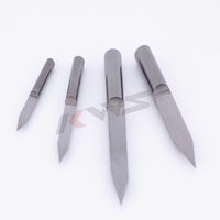 Fraise à graver diamantée KWS 3,175 mm, fraise plate en V en carbure pour fraisage