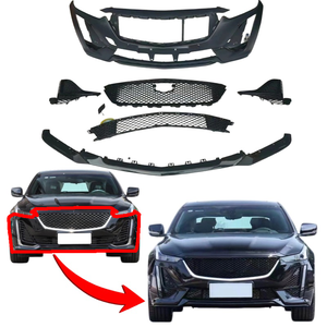 Actualización a un Kit de Conversión de Alta Gama para <span class=keywords><strong>Cadillac</strong></span> CT5, Parachoques, Rejillas, Alerones, Faros LED, Capós, Instalación sin Daños - Product Image 1