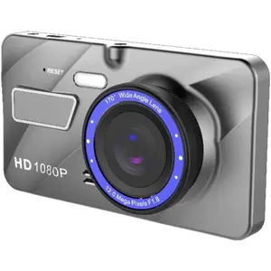 Driving Recorder Hd 1080P, 4-Inch Dual Lens IPS Screen Car Dvr Dashboard Camera, 170 Wide Angle Double Recording, Loop Rec CR10