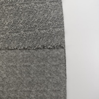 Tissu brossé 100% polyester 300D 290 g/m² Largeur 62/63 pouces Résistant aux plis Doux Certifié OEKO-TEX Marque YIYUNSHA Tissu jersey