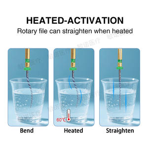 Minuo Dental - Fresas de aleación de titanio para conductos radiculares, con conicidad 017, 035, 02, 08, 04, 06, 21mm, 25mm, 31mm, para taladro eléctrico - Product Image 4