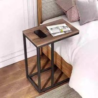 Table d'appoint pliable moderne en aluminium couleur or pour salon, hôtel et bureau, taille et finition personnalisées
