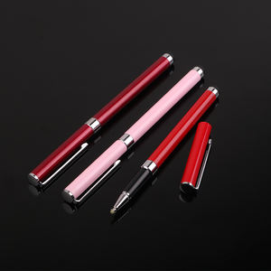 Penjualan laris 2025 multi-fungsi Stylus layar sentuh lembut pena 2 in 1 dengan Logo kustom pena logam - Product Image 4