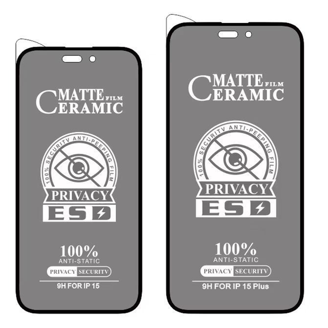 Best Sellers OEM ODM 9D Anti Fingerprint Full Cover Matte Ceramics Phone Screen Protector for iphone samsung