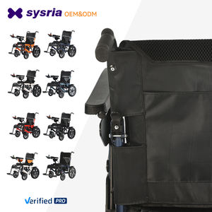 Silla de Ruedas Eléctrica Plegable Ligera de <span class=keywords><strong>Fibra</strong></span> de Carbono, Motorizada, con Batería de Litio, para Subir Escaleras, Portátil e Inteligente - Product Image 3