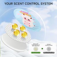 Patch de gel rafraîchissant d'été aux huiles essentielles végétales et billes éclatantes