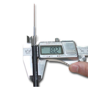 <span class=keywords><strong>Câble</strong></span> à fibres optiques extérieur blindé aérien monomode <span class=keywords><strong>2</strong></span>-12 cœurs, <span class=keywords><strong>renforcé</strong></span> par fil d'acier, gaine noire 1 km - Product Image 2